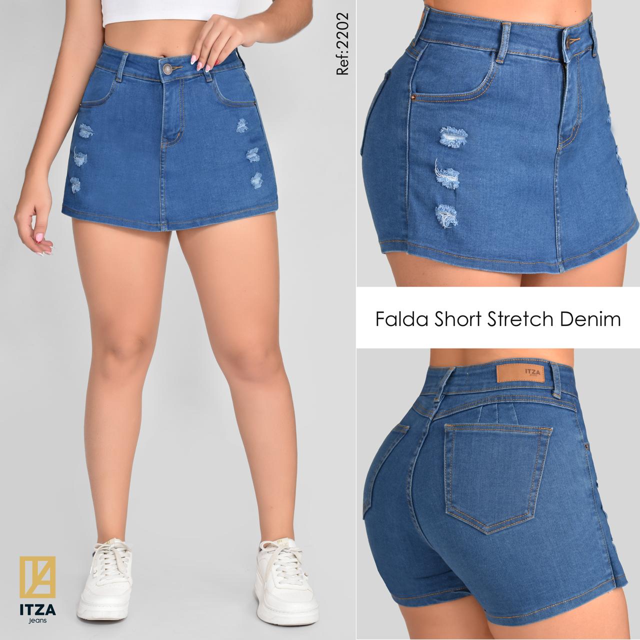 FALDA SHORT MUJER REF.2202