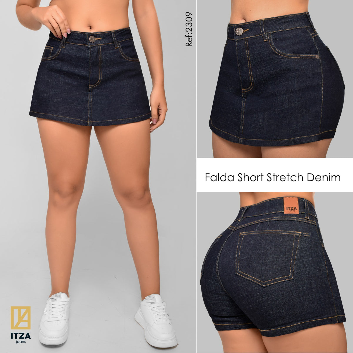FALDA SHORT MUJER REF.2309