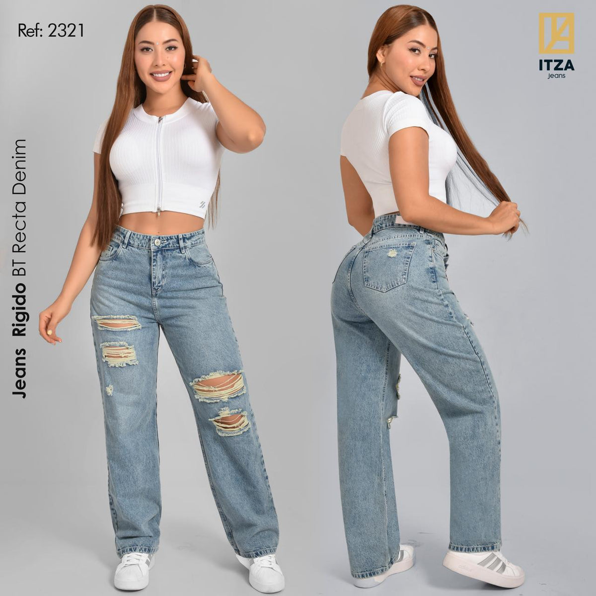 JEANS DAMA RIGIDO REF. 2321