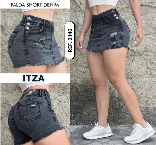 FALDA SHORT MUJER  REF.2146