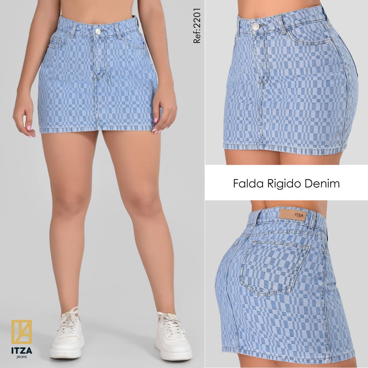 FALDA MUJER RIGIDA  REF.2201