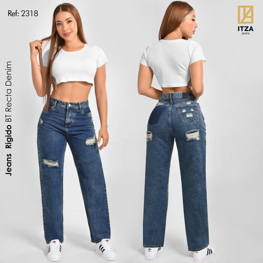 JEANS DAMA RIGIDO REF. 2318