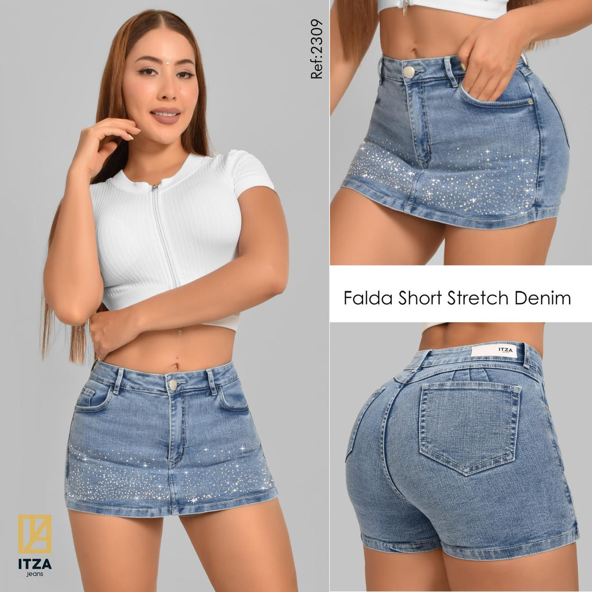 FALDA SHORT MUJER  REF.2308