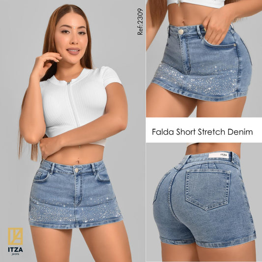FALDA SHORT MUJER  REF.2308